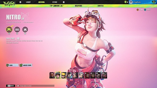 画像ギャラリー No.004のサムネイル画像 / 5対5のヒーローシューター「FragPunk」PC版を本日リリース。13名のランサーが登場するシーズン1「オーバードーン」が開幕