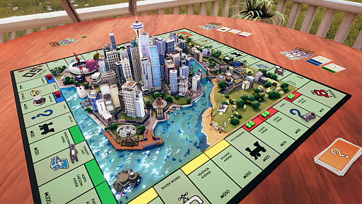 画像ギャラリー No.003のサムネイル画像 / デジタル版「MONOPOLY」の新作が本日発売に。フルアニメーションの3D都市を探索しながら不動産王を目指そう