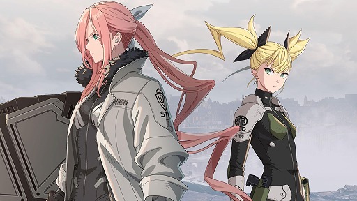 画像ギャラリー No.001のサムネイル画像 / 「怪獣８号 THE GAME」には，謎のゲート「怪獣次元門」が出現。オリジナルキャラクター「四ノ宮サガン」（CV：鬼頭明里）登場