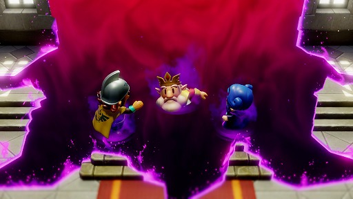 画像ギャラリー No.001のサムネイル画像 / 「ゼルダの伝説 知恵のかりもの」，PV第3弾「ハイラルのあるきかた3 無の世界篇」を公開。剣を握り，盾を構えて戦うゼルダ姫をチェック