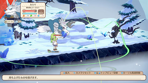 画像ギャラリー No.015のサムネイル画像 / 「ファントム・ブレイブ 幽霊船団と消えた英雄」，仲間の呼び出し方や，アイテム/敵を持ち，投げられるアクションなど戦闘システム情報が公開に