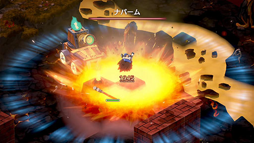 画像ギャラリー No.018のサムネイル画像 / 「ファントム・ブレイブ 幽霊船団と消えた英雄」，仲間の呼び出し方や，アイテム/敵を持ち，投げられるアクションなど戦闘システム情報が公開に