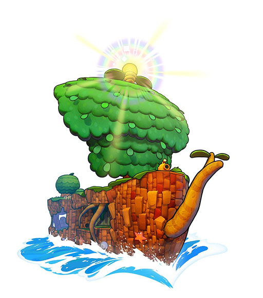 画像ギャラリー No.005のサムネイル画像 / 「マリオ＆ルイージRPG　ブラザーシップ！」，冒険の舞台となる漂流島や，連携技「ブラザーアタック」などの最新情報を公開