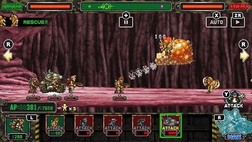 画像ギャラリー No.001のサムネイル画像 / 「METAL SLUG」がタワーディフェンスゲームで登場。「METAL SLUG ATTACK RELOADED」，本日配信