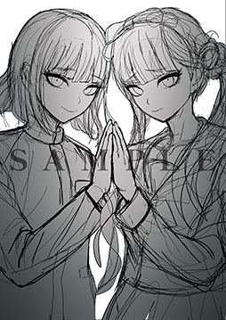 画像ギャラリー No.002のサムネイル画像 / 新作ADV「HUNDRED LINE -最終防衛学園-」，Switch版のパッケージイラストが公開に。キャラクターデザイン担当の小松崎 類氏による描き下ろし
