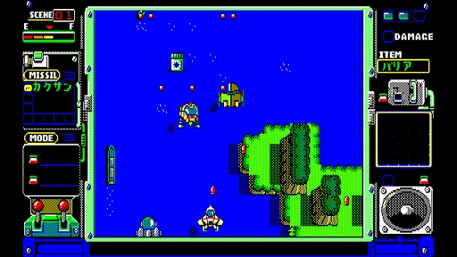 画像ギャラリー No.002のサムネイル画像 / 「EGGコンソール トップルジップ PC-8801」，本日配信。1986年にボーステックから発売されたトップビューのアクションゲーム