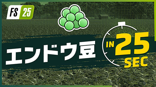 画像ギャラリー No.002のサムネイル画像 / 「Farming Simulator 25」，新作物「お米」「エンドウマメ」のトレイラー映像を公開。お米は長粒米と短粒米の2種類を栽培できる
