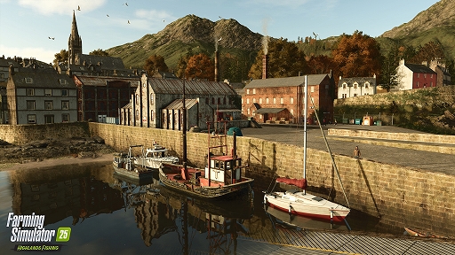 画像ギャラリー No.002のサムネイル画像 / 「Farming Simulator 25」，水産養殖を追加するDLC「Highlands Fishing」が11月4日に配信。スコットランド高地が舞台の新マップも登場