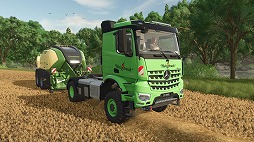 画像ギャラリー No.005のサムネイル画像 / 大規模農業シム「Farming Simulator 25」，新拡張パック「Mercedes-Benz Trucks Pack」を9月9日に配信。17台の農機＆車両を追加
