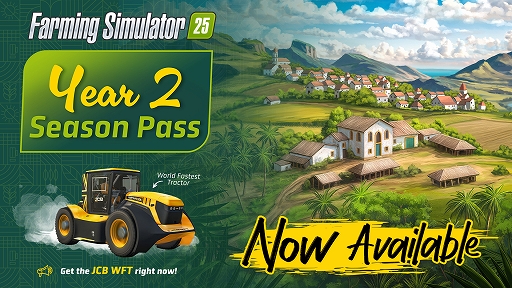 画像ギャラリー No.002のサムネイル画像 / 「Farming Simulator 25」，全世界累計販売本数400万本を突破。Year 2 Season Passと世界最速のトラクターJCB WFTの情報も公開