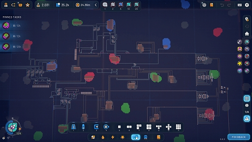 画像ギャラリー No.002のサムネイル画像 / 図形生産＆加工工場建築ゲーム「Shapez 2」の早期アクセスが8月15日にスタート。3D化により新しい視点で設計を楽しめるように