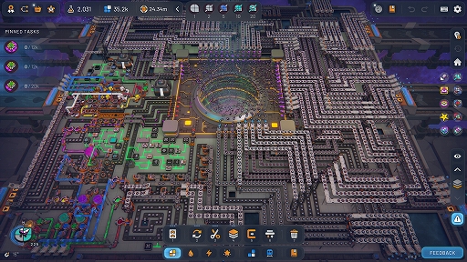 画像ギャラリー No.004のサムネイル画像 / 図形生産＆加工工場建築ゲーム「Shapez 2」の早期アクセスが8月15日にスタート。3D化により新しい視点で設計を楽しめるように
