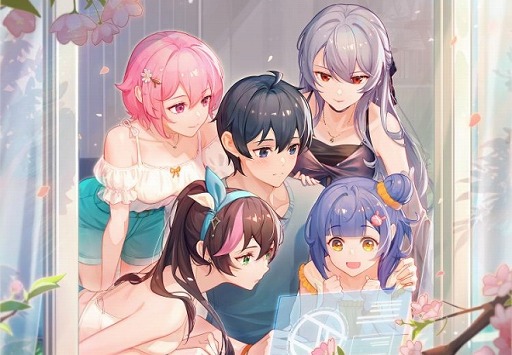 画像ギャラリー No.003のサムネイル画像 / 4人のヒロインとの恋愛を楽しめるスマホ向けSLG「シンギュラリティ×ラブストーリー」9月6日にリリース。ベルサール秋葉原でイベント開催