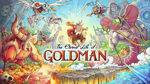 画像ギャラリー No.001のサムネイル画像 / 「The Eternal Life of Goldman」,キャラデザインやアニメーション,背景画などの手描きにこだわるアート制作を解説する動画が公開に