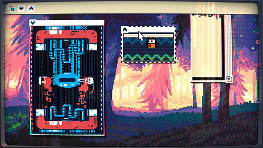 画像ギャラリー No.003のサムネイル画像 / PCモニターの中の世界をフロッピーが大冒険。2DプラットフォームACT「MainFrames」，Switch版を本日配信。25％オフセール実施中