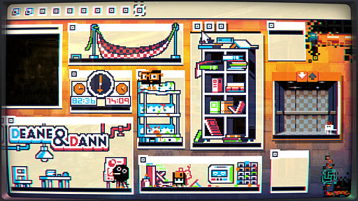 画像ギャラリー No.009のサムネイル画像 / PCモニターの中の世界をフロッピーが大冒険。2DプラットフォームACT「MainFrames」，Switch版を本日配信。25％オフセール実施中