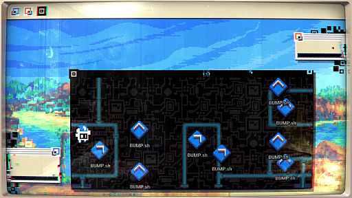 画像ギャラリー No.011のサムネイル画像 / PCモニターの中の世界をフロッピーが大冒険。2DプラットフォームACT「MainFrames」，Switch版を本日配信。25％オフセール実施中