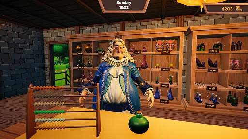 画像ギャラリー No.001のサムネイル画像 / 錬金ショップ経営シム「Alchemist Shop Simulator」体験版をSteamで配信開始。ストーリー導入部分とサンドボックスモードを楽しめる