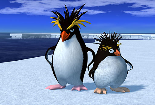 画像ギャラリー No.006のサムネイル画像 / 「Faaast Penguin」とイワトビペンギンのキャラ「ROCKY×HOPPER」がコラボ。7月10日13：00よりイベントを開始