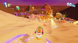 画像ギャラリー No.012のサムネイル画像 / 「Faaast Penguin」，Xbox Series X|S版をリリース。夜のエジプトを舞台にした新ワールド「エジプトサンド Night Paaarty」も登場
