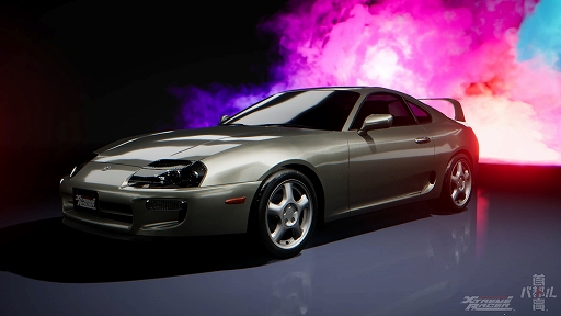 画像ギャラリー No.002のサムネイル画像 / 「首都高バトル」，収録車種紹介ムービー第2弾「TOYOTA SUPRA RZ（JZA80）」を公開。流線型でグラマラスなボディデザインを緻密に再現