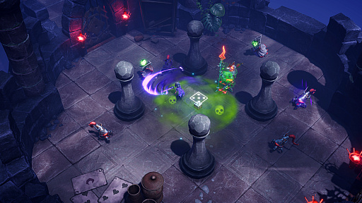 画像ギャラリー No.005のサムネイル画像 / 新作ローグライクACT「Lost in Random: The Eternal Die」リリース。Steamレビューは早くも「非常に好評」
