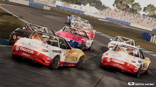 画像ギャラリー No.001のサムネイル画像 / 「Project Motor Racing」，トヨタ，日産，ホンダ，マツダの車種が収録決定。世界中のライバルと競える「マルチプレイモード」の情報も公開