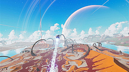 画像ギャラリー No.010のサムネイル画像 / ホバーボードで広大な惑星を駆け巡り，巨大生物も討伐できる。オープンワールド型SFアクションADV「スター・オーバードライブ」，本日発売