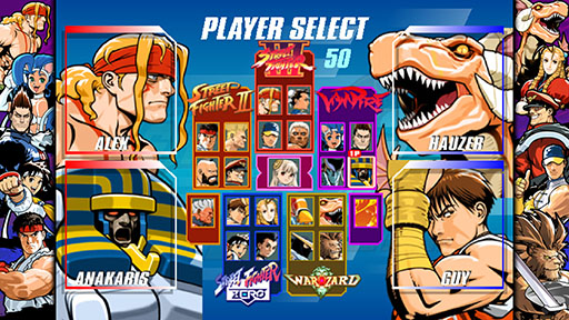 画像ギャラリー No.004のサムネイル画像 / 1990年〜2000年代にリリースされたアーケードゲームを収録する「カプコン ファイティング コレクション2」，本日発売