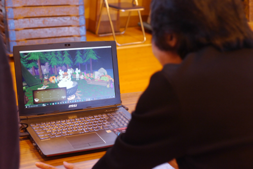 画像ギャラリー No.020のサムネイル画像 / 生成AIを用いたVRゲームを通じて，VRとAIリテラシーについて学ぶ。「ソード・ビストロVR」を使った小学校への出張授業をレポート