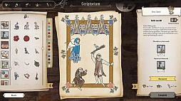 画像ギャラリー No.003のサムネイル画像 / 「インクリナティ」の続編「Scriptorium: Master of Manuscripts」は，自分だけの写本挿絵を作り出すアートフルな経営シミュレーション