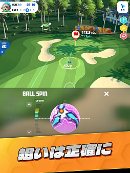 画像ギャラリー No.004のサムネイル画像 / スマホ向け「Golf Super Crew」，グローバル事前登録の受付を開始。最大20人と同時に試合を進められるゴルフゲーム