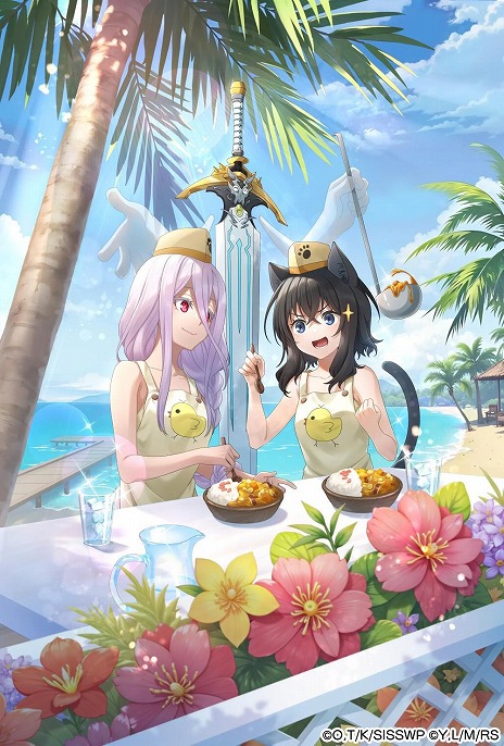 画像ギャラリー No.010のサムネイル画像 / 「蜘蛛ですが、なにか？ 迷宮の支配者」×TVアニメ「転生したら剣でした」コラボを開始。フランやアマンダ，クリムトらが参戦