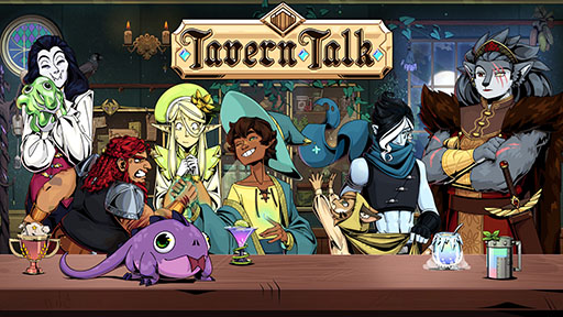 画像ギャラリー No.001のサムネイル画像 / Switch版「タヴァントーク」，10月3日に発売決定。ファンタジー世界の酒場を舞台に魔法の飲み物やクエストを提供するビジュアルノベル