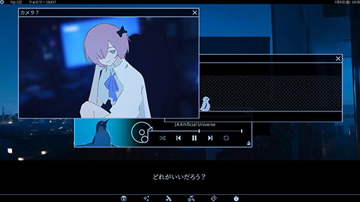 画像ギャラリー No.002のサムネイル画像 / AIで蘇らせた配信者をプロデュースするローグライク育成ゲーム「アイ・ネット・マーダーマジック」，本日発売