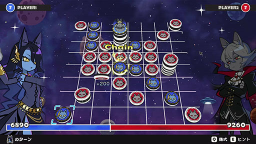 画像ギャラリー No.003のサムネイル画像 / オセロの常識を覆す新作PCゲーム「DevilReversi」，11月21日にSteamで発売。コマを重ね置きすることでひっくり返せないコマを召喚！？