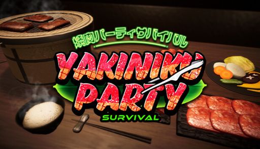 画像ギャラリー No.001のサムネイル画像 / 焼肉屋の食材だけで何日生き残れるか挑戦する「焼肉パーティーサバイバル」，Steamストアページを公開。配信は10月18日を予定