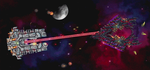 画像ギャラリー No.002のサムネイル画像 / ブロック製の巨大艦で宇宙を駆けろ！“圧倒的に好評”なサンドボックス型宇宙船シム「Cosmoteer」，日本語対応アップデートをリリース
