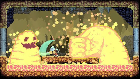 画像ギャラリー No.002のサムネイル画像 / Steam Deck完全対応のローグライトアクション「ダンジャングル」，早期アクセス版をリリース。主人公の猿「サール」がジャングルを冒険する