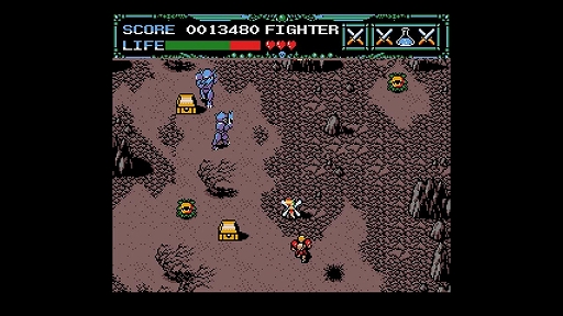 画像ギャラリー No.003のサムネイル画像 / 「EGGコンソール アンデッドライン MSX2」，10月17日配信。1989年にT＆E SOFTから発売された縦スクロールアクションシューティング