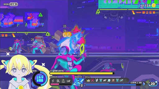 画像ギャラリー No.005のサムネイル画像 / “非常に好評”のコミカルアクション「CONERU -DIMENSION GIRL-」，初のセールを開催。72種類の実績を追加するアップデートも実施