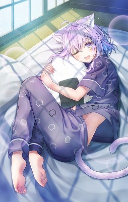 画像ギャラリー No.005のサムネイル画像 / 猫又おかゆさん主演の恋愛ADV「おかゆにゅ〜〜む！」，PC/Switch向けパッケージ「完全生産限定版」の予約受付を開始