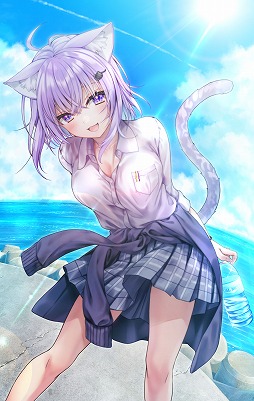 画像ギャラリー No.007のサムネイル画像 / 猫又おかゆさん主演の恋愛ADV「おかゆにゅ〜〜む！」，PC/Switch向けパッケージ「完全生産限定版」の予約受付を開始
