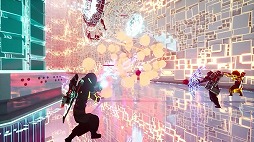 画像ギャラリー No.002のサムネイル画像 / SFローグライトアクション「ArcRunner」Switch版を11月28日に発売。暴走したAIを止めるため，3体のランナーたちが基地のコアを目指す