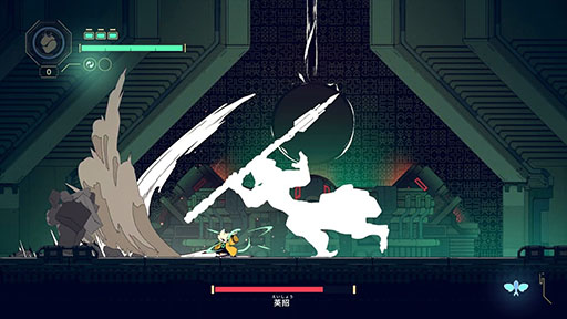 画像ギャラリー No.003のサムネイル画像 / 高評価を受けた2Dアクションゲーム「九日 ナインソール」，コンシューマ版を本日発売。「弾き」を駆使した道教SFバトルを楽しもう