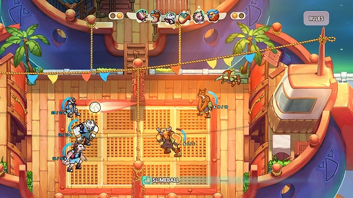 画像ギャラリー No.001のサムネイル画像 / 「Smash It Wild」，2025年第2四半期リリースをアナウンス。動物アスリートでチームを編成して戦うローグライクなドッジボールアクション