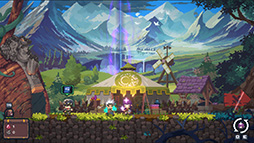 画像ギャラリー No.002のサムネイル画像 / 高評価新作ローグライクRPG「ガイダス・ゼロ」，本日Steamで正式版を発売。ピクセルアートで描かれる未知のシンクホールを探検しよう