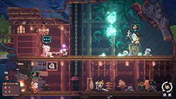 画像ギャラリー No.004のサムネイル画像 / 高評価新作ローグライクRPG「ガイダス・ゼロ」，本日Steamで正式版を発売。ピクセルアートで描かれる未知のシンクホールを探検しよう