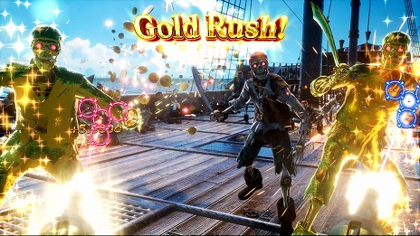画像ギャラリー No.013のサムネイル画像 / 海賊気分を味わえる体感型ガンシューティング「Goldstorm Pirates」，12月から全国のアミューズメント施設で稼働開始