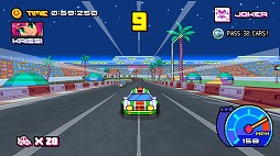 画像ギャラリー No.005のサムネイル画像 / 2.5Dレースゲーム「Victory Heat Rally」Switch版をリリース。往年の2Dレースゲームのスピード感と3Dのコーナリングを融合